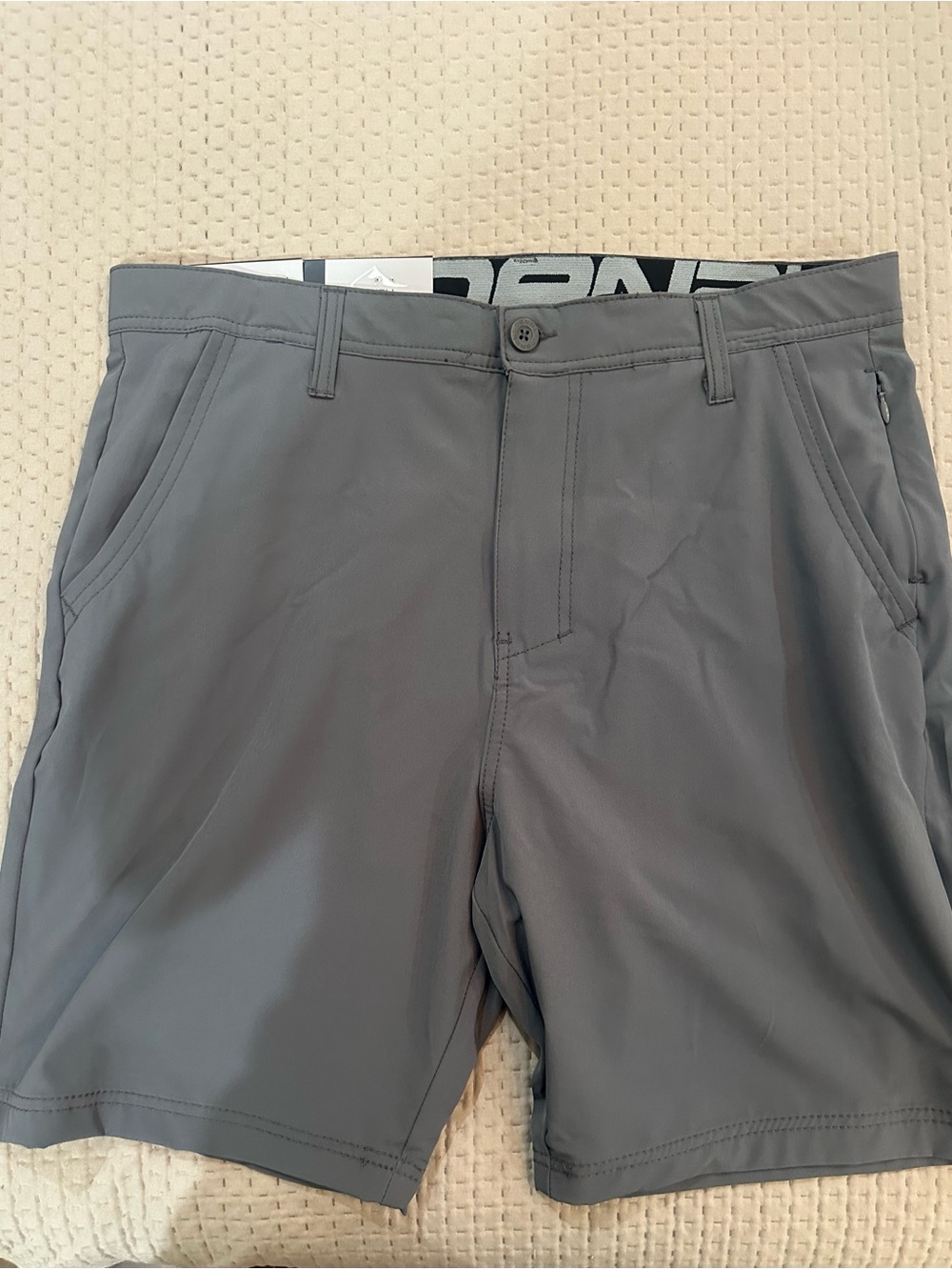 Men's Athletic Gray Quick-Dry Shorts